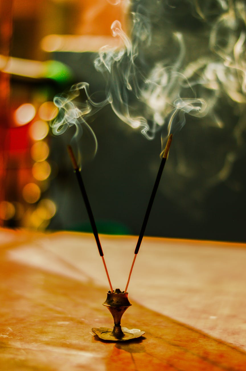 Something is soothing about new incense.