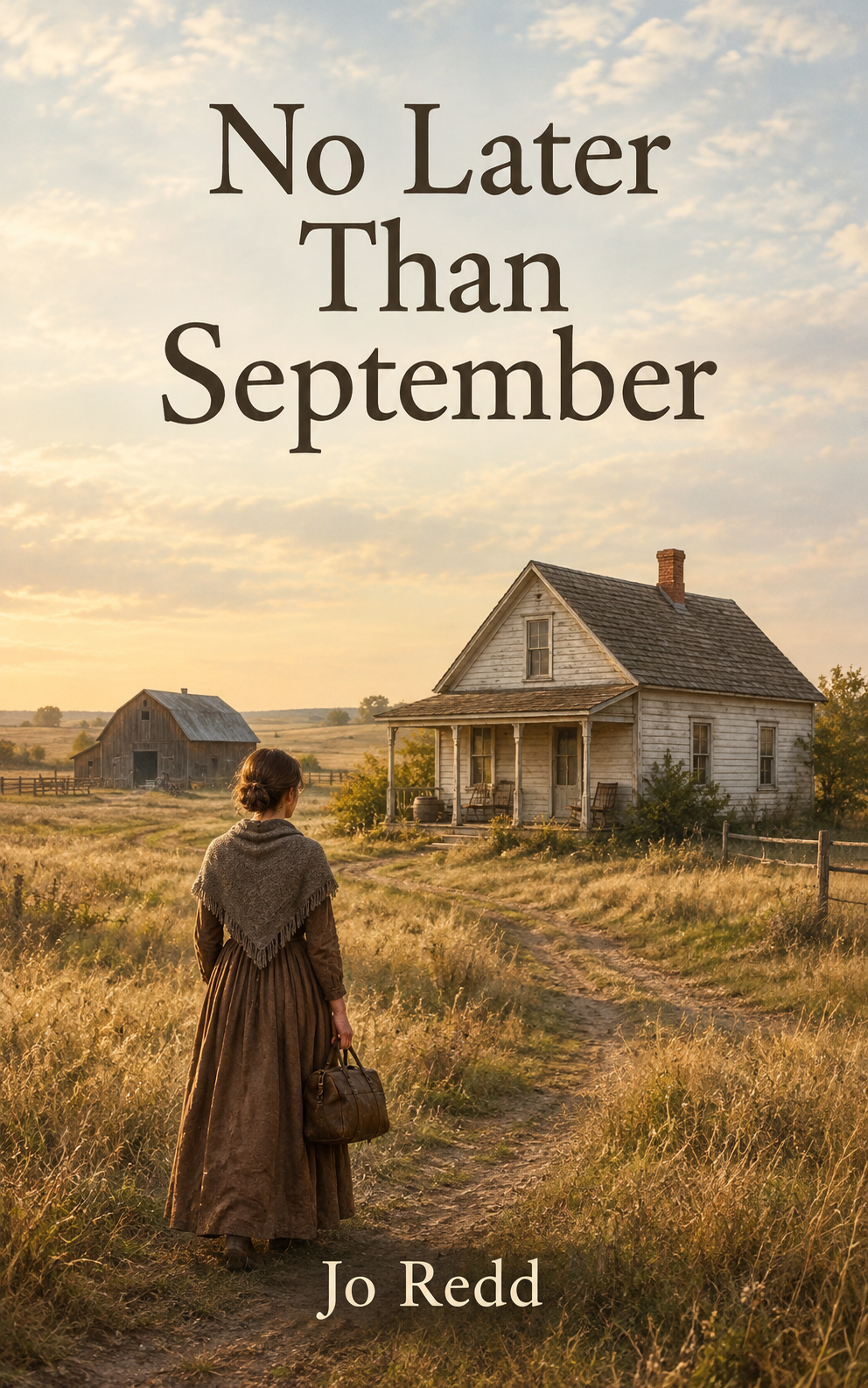 Cover of No Later Than September by Jo Redd, Book 1 of The Iowa Years.